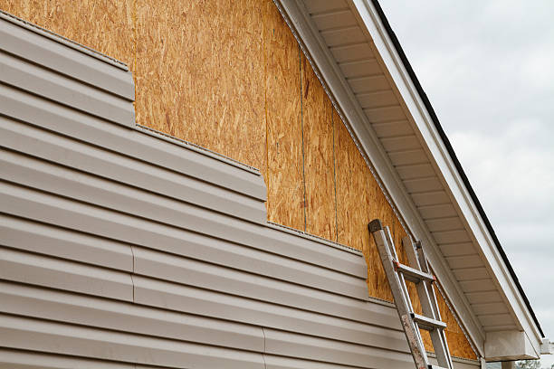 Professional Siding Repair technician working in Pelham, GA